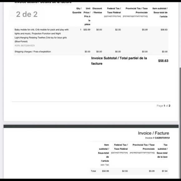 Crib mobile for pack and play - Picture 8 of 16